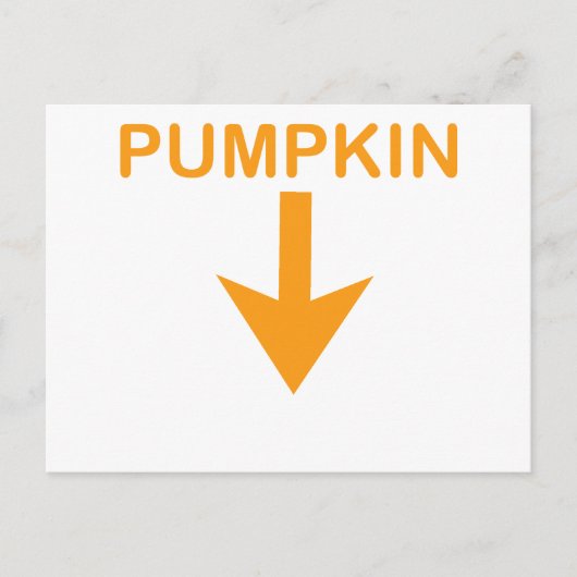 PUMPKIN.png Briefkaart (Voorkant)