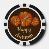 Pumpkin Poker Chips (Voorkant)