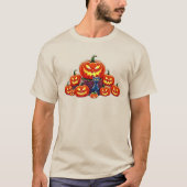 Pumpkin Power: Festive Frights T-shirt (Voorkant)