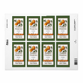 Pumpkin Preserve Canning Label (Full Sheet)