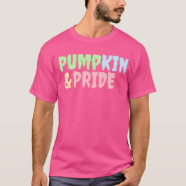 Pumpkin & pride Halloween T-shirt trots roze