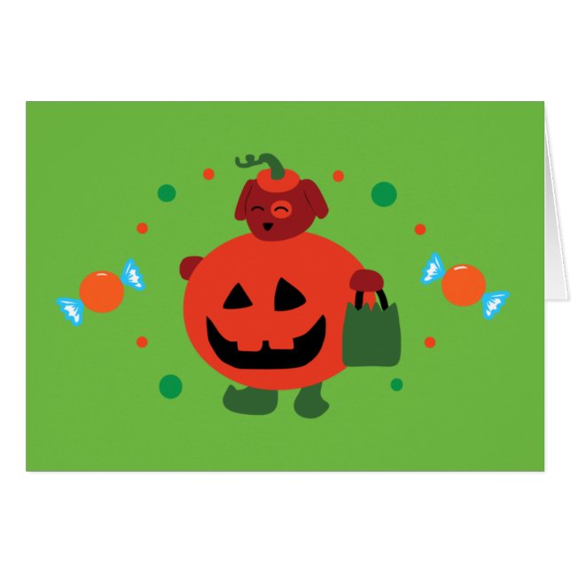 Pumpkin Puppy (Voorkant Horizontaal)