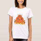 Pumpkin Queen | Fall Aesthetic Halloween Shirt for (Voorkant)