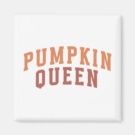 Pumpkin Queen Magneet (Voorkant)