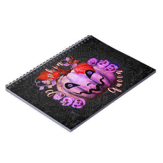 Pumpkin Queen Notitieboek (Linkerzijde)