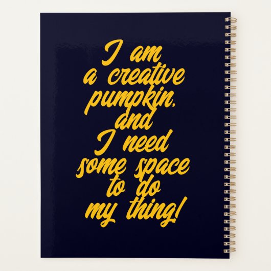 Pumpkin Queen Planner (Achterkant)