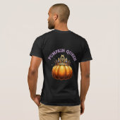 Pumpkin Queen - Royal Autumn Crown T-shirt (Achterkant volledig)