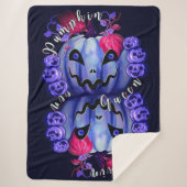 Pumpkin Queen Sherpa Deken (Voorkant)