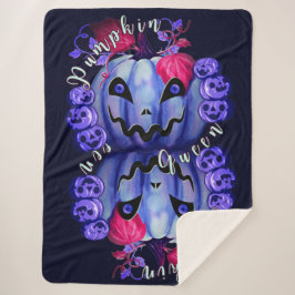 Pumpkin Queen Sherpa Deken