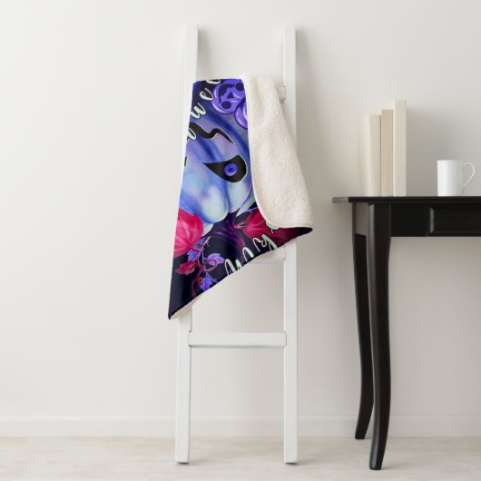 Pumpkin Queen Sherpa Deken (In situ)