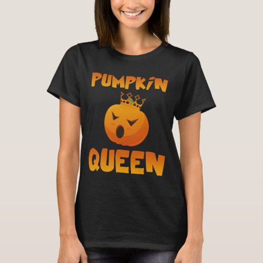 Pumpkin Queen T-shirt (Voorkant)