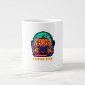 Pumpkin Quest Gamer Loading Design Grote Koffiekop (Voorkant)
