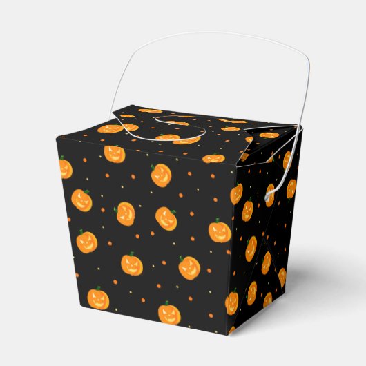 Pumpkin Rain Favor Box Bedankdoosjes (Voorkant Zijde)