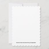 Pumpkin Rain Flat Wenskaart Kaart (Achterkant)