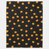 Pumpkin Rain Fleece Blanket Deken (Voorkant)