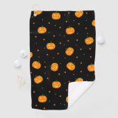 Pumpkin Rain Golf Towel Golfhanddoek (Insitu)