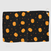 Pumpkin Rain Golf Towel Golfhanddoek (Horizontaal)