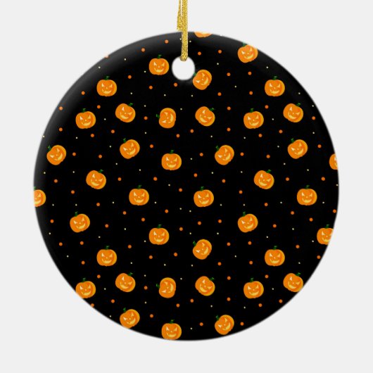 Pumpkin Rain Ornament (Achterkant)