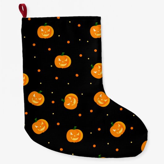 Pumpkin Rain Stocking Grote Kerstsok (Voorkant)