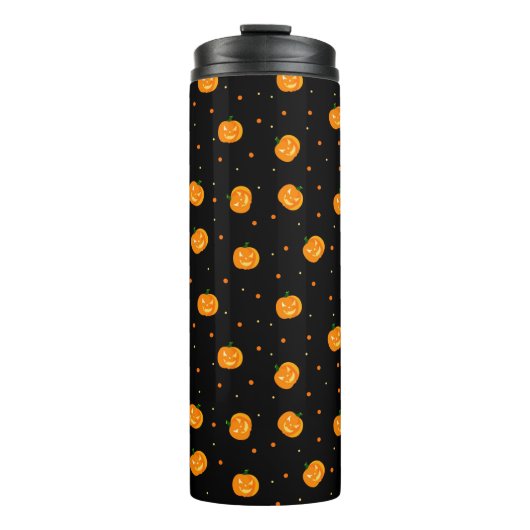 Pumpkin Rain Thermal Tumbler Thermosbeker (Voorkant)