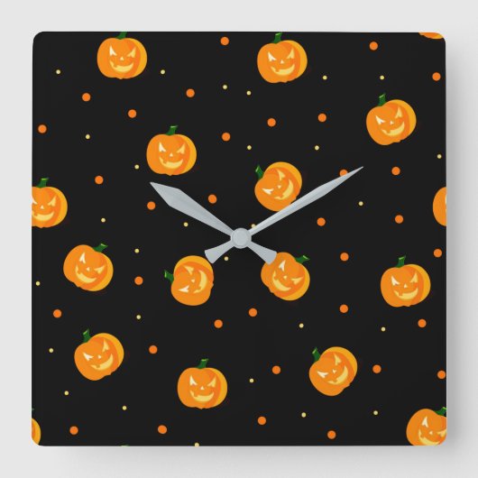 Pumpkin Rain Wall klok (Voorkant)