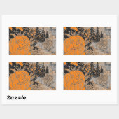 PUMPKIN RECTANGLE Sticker (Vel)