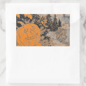 PUMPKIN RECTANGLE Sticker (Tas)