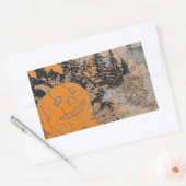 PUMPKIN RECTANGLE Sticker (Envelop)