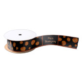 Pumpkin Ribbon Satijnen Lint (Spoel)