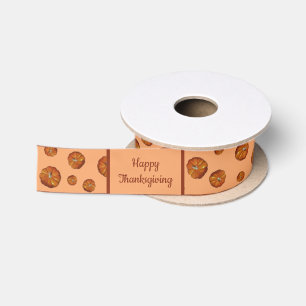 Pumpkin Ribbon Satijnen Lint