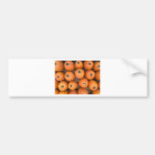 Pumpkin Rows Bumpersticker (Voorkant)