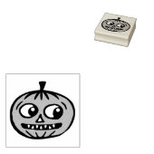 Pumpkin Rubber Stamp Rubberstempel (Gestempeld)