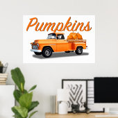 Pumpkin Sason, Poster (Thuiskantoor)