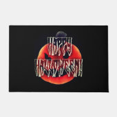 Pumpkin Scare-Wht Deurmat (Voorkant)