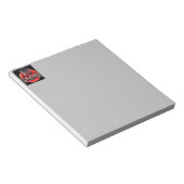 Pumpkin Scare-Wht-Notitieblok Notitieblok (Schuin)