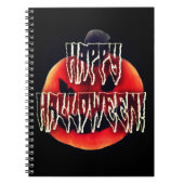 Pumpkin Scare-Wht Notitieboek (Voorkant)