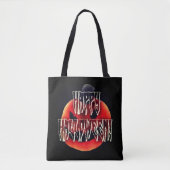 Pumpkin Scare-Wht Tote Bag (Voorkant)