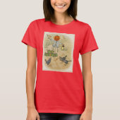 Pumpkin Scarecrow T-shirt (Voorkant)