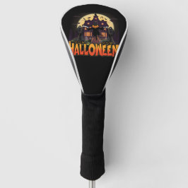 Pumpkin Scary House, Halloween Golfheadcover
