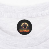 Pumpkin Scary House, Halloween Labels (Aangebracht)