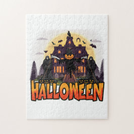 Pumpkin Scary House, Halloween Legpuzzel