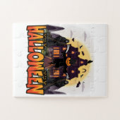Pumpkin Scary House, Halloween Legpuzzel (Horizontaal)