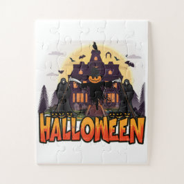 Pumpkin Scary House, Halloween Legpuzzel