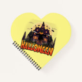 Pumpkin Scary House, Halloween Notitieboek (Voorkant)