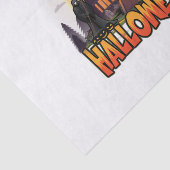Pumpkin Scary House, Halloween Tissuepapier (Detail)