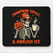 Pumpkin Sce Abolish Ice Anti Trump Resist Tee  Muismat (Voorkant)