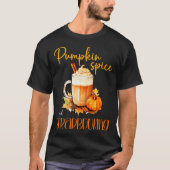 Pumpkin Sce &amp; Scrapbooking _ Cute Autumn Rusti T-shirt (Voorkant)