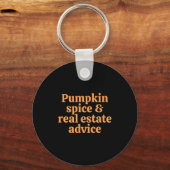 Pumpkin Sce And Real Estate Advice  Sleutelhanger (Voorkant)
