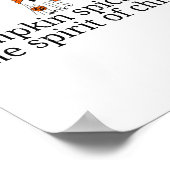 Pumpkin Sce And The Srit Of Christ, Christian Hall Poster (Hoek)