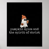 Pumpkin Sce And The Srit Of Christ Christian Hallo Poster (Voorkant)
